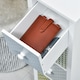 image 8 of HOMCOM Drawer Cabinet, 4 Drawer Storage Organizer Unit Bathroom Bedroom