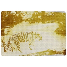 Golden Tiger Search Rug | Multi