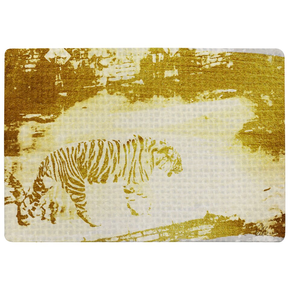 image 1 of Golden Tiger Search Rug | Multi