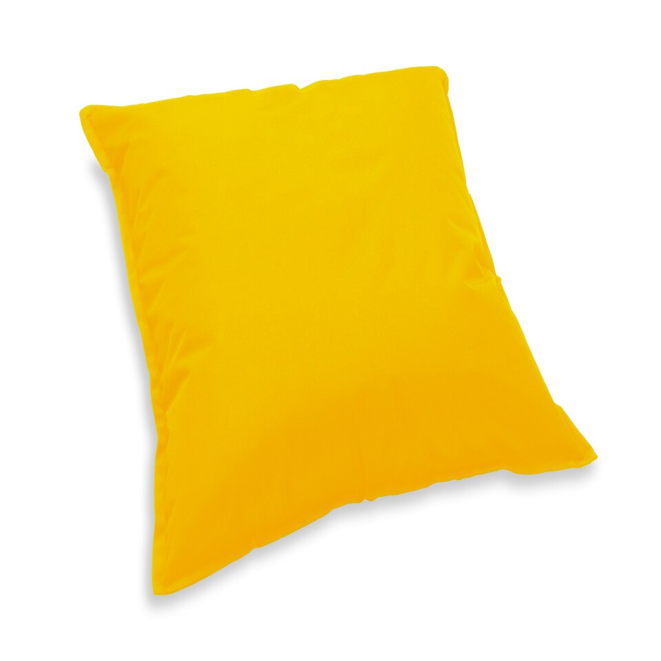 image 1 of Waterproof Outdoor Garden Cushion Covers Patio Cushion Cover Cases Square Pack Of 4 45cm X 45cm Yellow