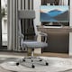 image 2 of Vinsetto Office Chair Mesh High Back Swivel Task Home Desk Chair w/ Arm, Grey