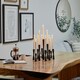 image 9 of Parker 11 Piece Candle Centerpiece - Mild Steel - L27 x W51.5 x H42 cm - Black | Black | 1