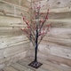 image 8 of 90cm 3ft Christmas Lit Black Twig Tree Red Berry 240 Warm White LED