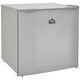 image 1 of HOMCOM Tabletop Mini Freezer with 35 Litre Capacity, Small Freezer with Reversible Door, Adjustable Temperature and Removable Wire Shelf for Bedrooms, Home Office, Grey