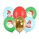 image 1 of Christmas Candyland Characters Assorted Latex Balloons 30cm / 12 in - Pack of 6