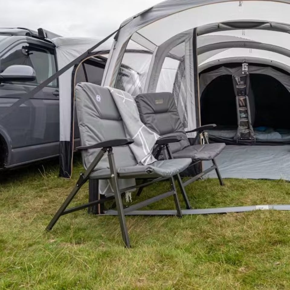 image 1 of Coleman 8 Position Recliner Camping Chair