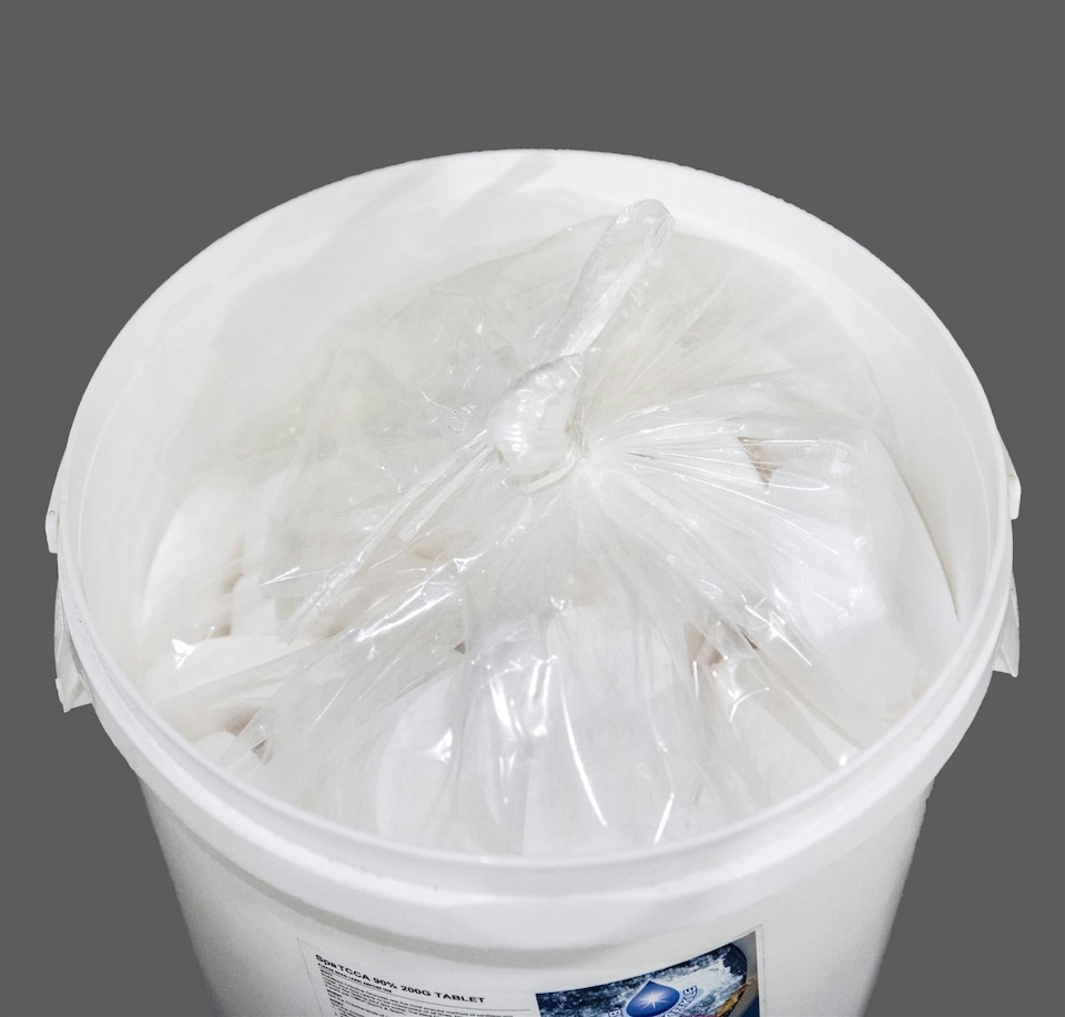 image 1 of Chlorine Tablets - 10kg (200g Each) for Pool