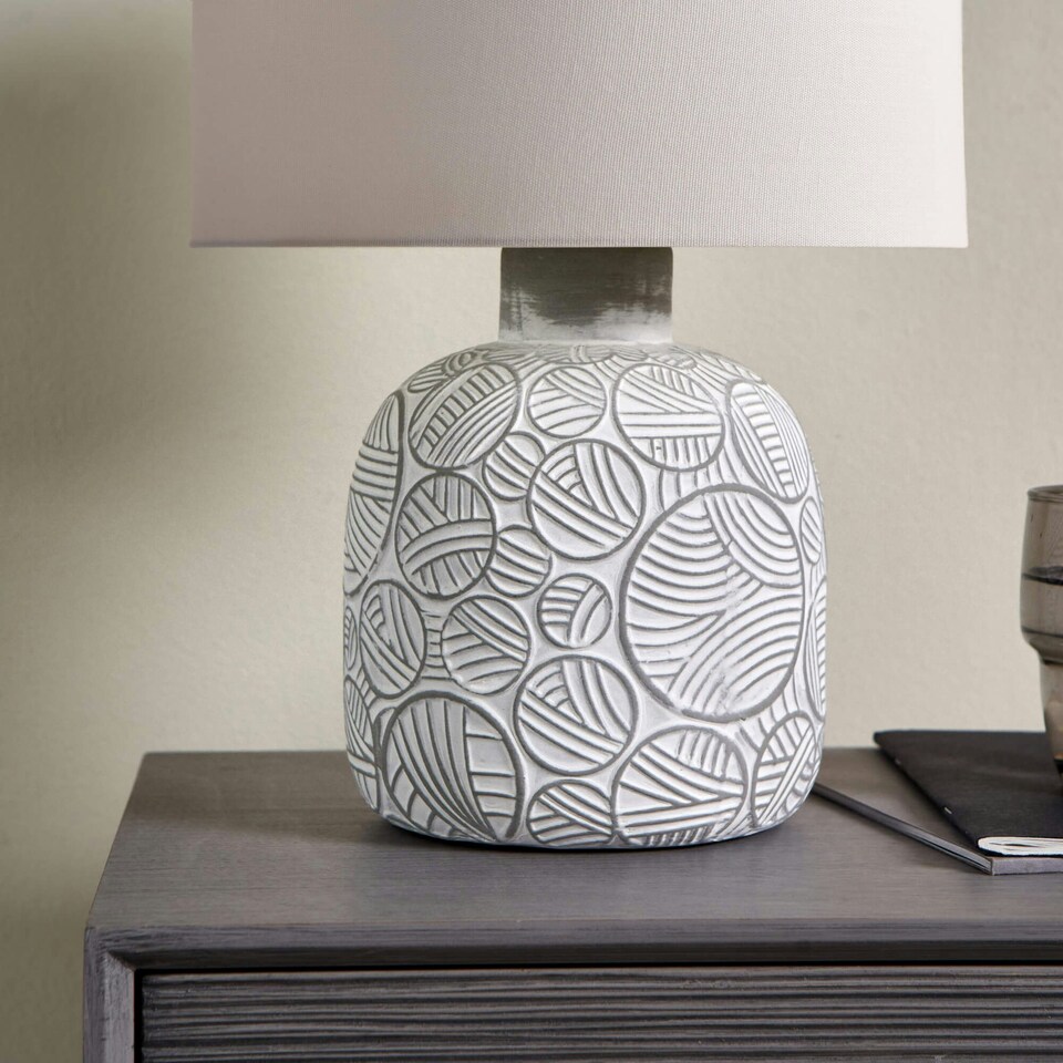 image 1 of Gloria Natural Ceramic Table Lamp