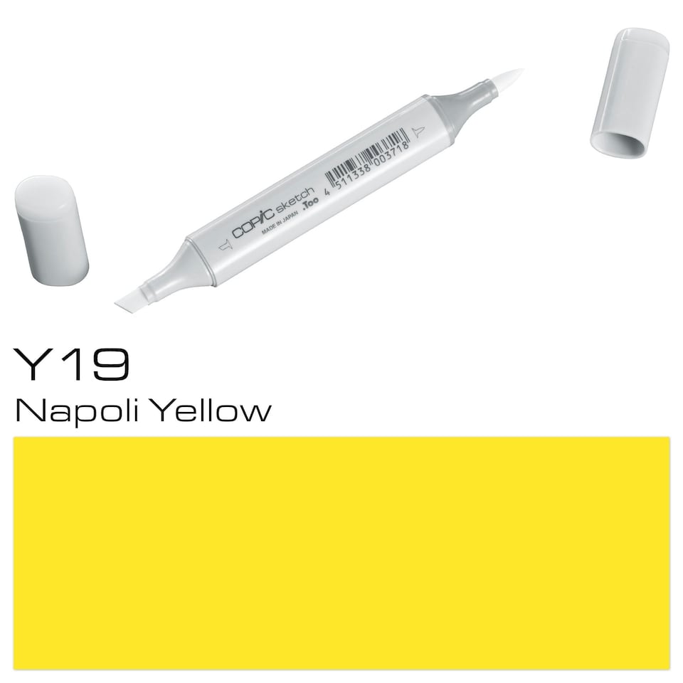 image 1 of Copic Sketch Marker, Napoli Yellow, Single Pen