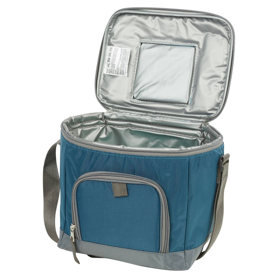 image 1 of Insulated Cooler Bag Leakproof Thermal Food Storage | Blue | Teal Blue | 8L Tote Bag | 1