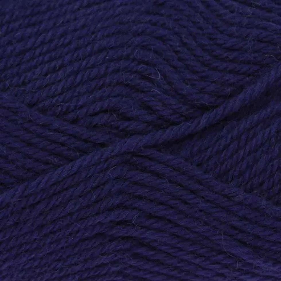 King Cole Navy Merino Blend DK Yarn (Value Pack 12 x 50g Balls) For Crochet, Knitting - 104m per ball