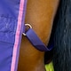 image 2 of Tempest Original Tie Dye 200g Standard Neck Horse Turnout Rug - Navy/Pink - 4´ 6"
