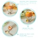 image 2 of Argon Tableware Stainless Steel Egg Cup - Pack of 2