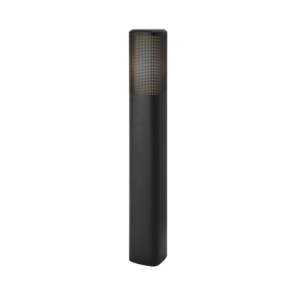 image 1 of Nordlux Sidara Outdoor Garden Post Black Aluminium E27 Coastal/Marine Safe - Mains Powered, IP44