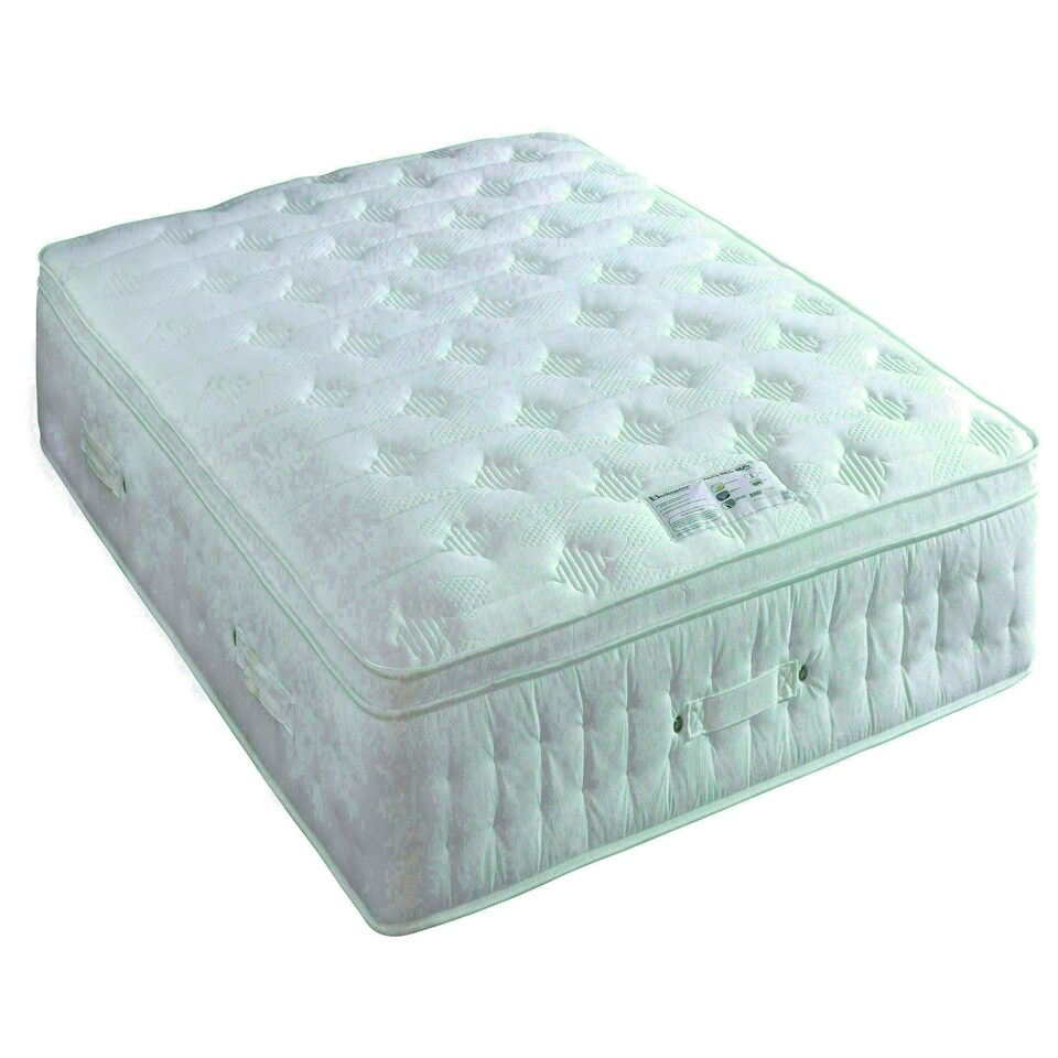 image 1 of Anti Bed Bug 1500 Pocket Sprung Foam Pillow Top Mattress Small Single