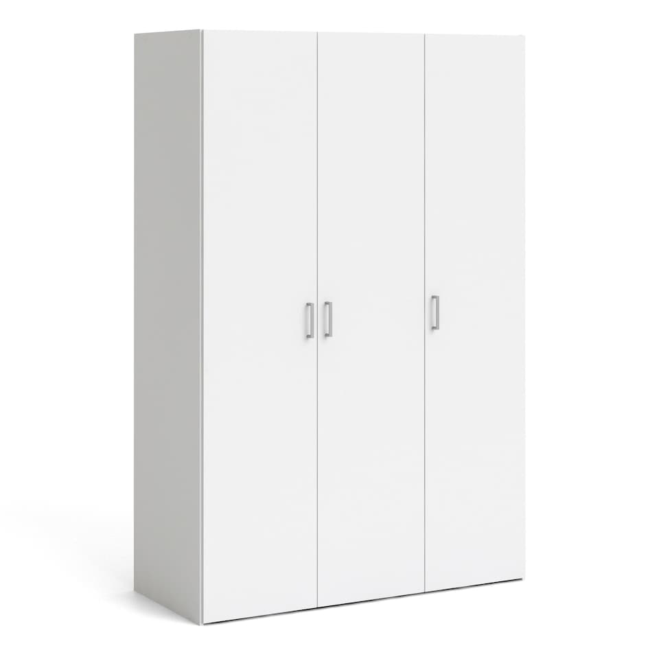 image 1 of Space Wardrobe 3 Doors White 1750