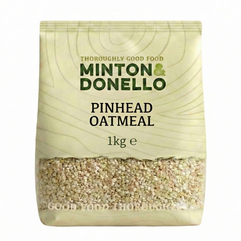 Minton Donello Pinhead Oatmeal 6 X 1Kg Tesco Groceries Minton Donello Pinhead Oatmeal 6 X 1Kg Tesco Groceries