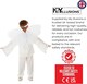 image 3 of Boys Shining Angel Costume Nativity Christmas Kids Fancy Dress Child Outfit Xmas(8-10 Years)