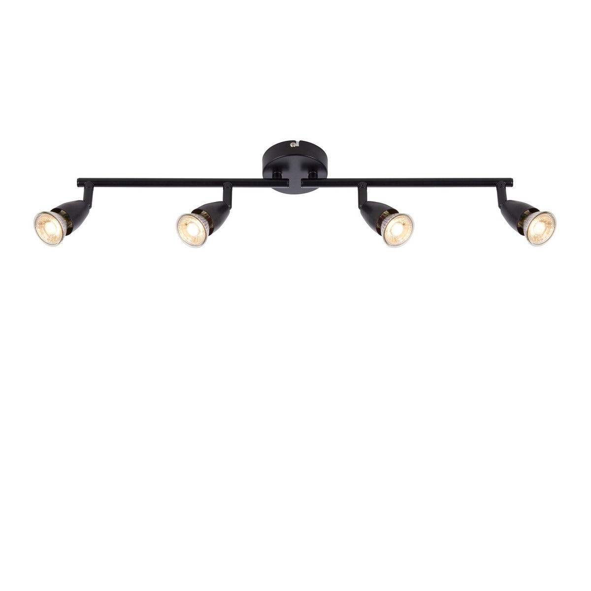 Netlighting Amalfi Ceiling Spotlight Bar 4 Light Matt Black Paint