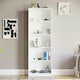 image 6 of Vida Designs Cambridge 5 Tier Extra Large Bookcase Display Storage, White