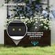image 4 of Outsunny Garden Raised Bed Planter Box with Trellis, 90 x 40 x 120 cm Black