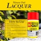 image 7 of The Big Cheese Mouse Out Lacquer 300ml Aerosol Quick Dry Rodent Repellent Protective Spray