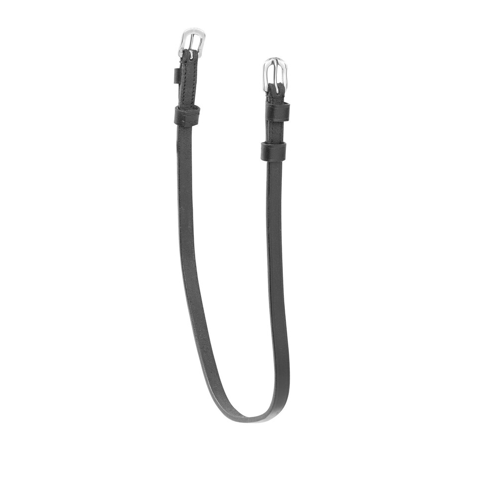 Velociti Rapida Leather Throat Lash - Black - Full
