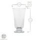 image 3 of LAV Troya Glass Footed Tumblers - 150ml - Pack of 6 Clear