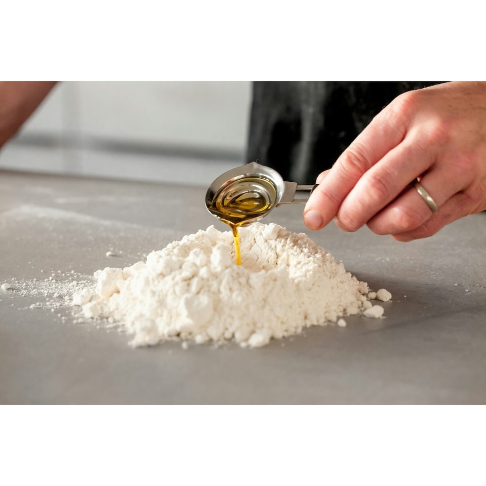image 1 of MasterClass Measuring Spoon Silver Stainless Steel All-in-1 | Silver | Not provided