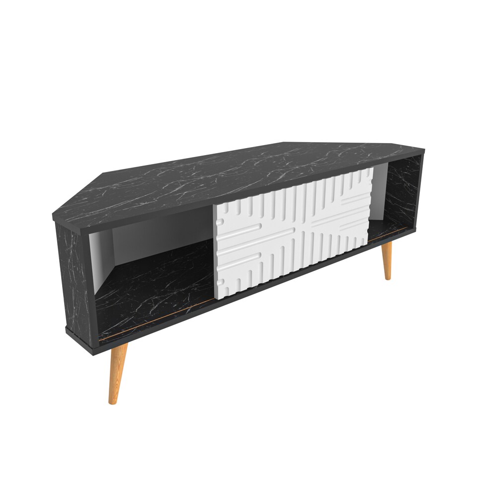 image 1 of Decorotika Modern Mora Corner TV Unit for TVs up to 63 inches