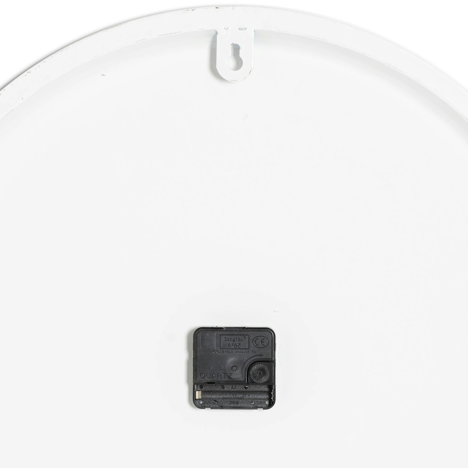 image 1 of Hill Interiors Flemings Wall Clock - White - 49cm x 4cm x 49cm