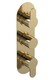 image 1 of Pride Round Triple Thermostatic Shower Valve 2 Outlets Brushed Brass | Copper | Brushed Brass | 1