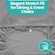 image 9 of High-Back Chair Covers, Spandex Stretch, Universal Protective Slipcover