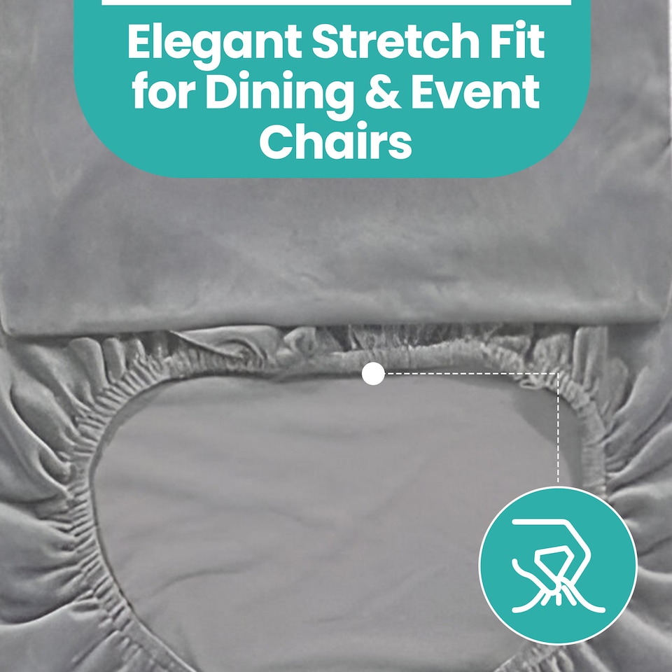 image 1 of High-Back Chair Covers, Spandex Stretch, Universal Protective Slipcover