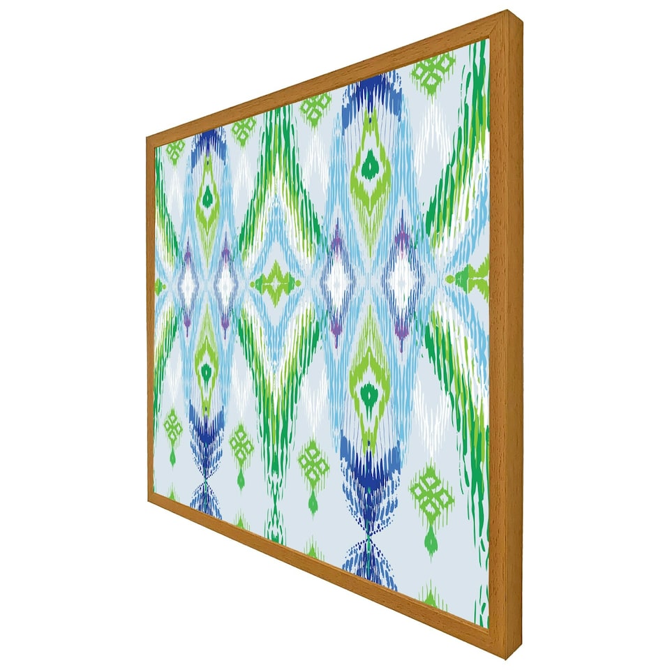 image 1 of Ethnic style modern scarf (Picutre Frame) Black | XL