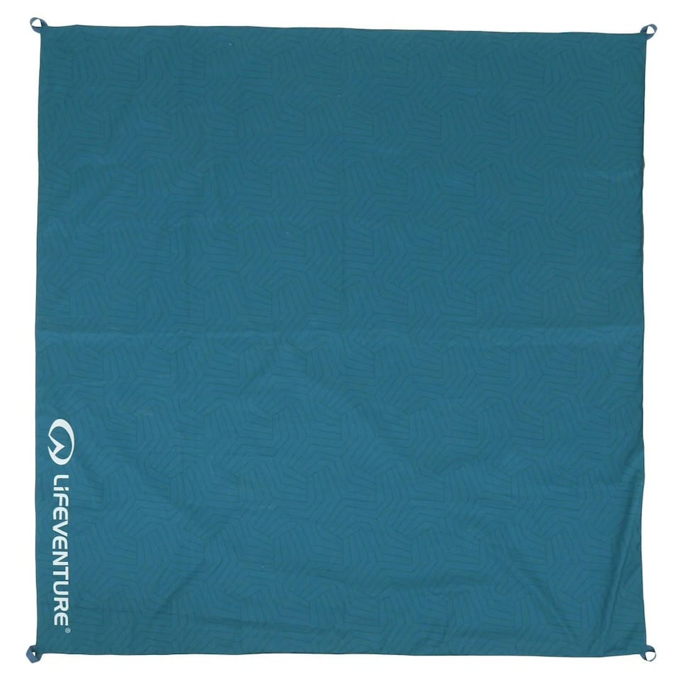 image 1 of Lifeventure Waterproof Picnic Blanket 150 x 150cm - Plain Blue | 150 x 150cm