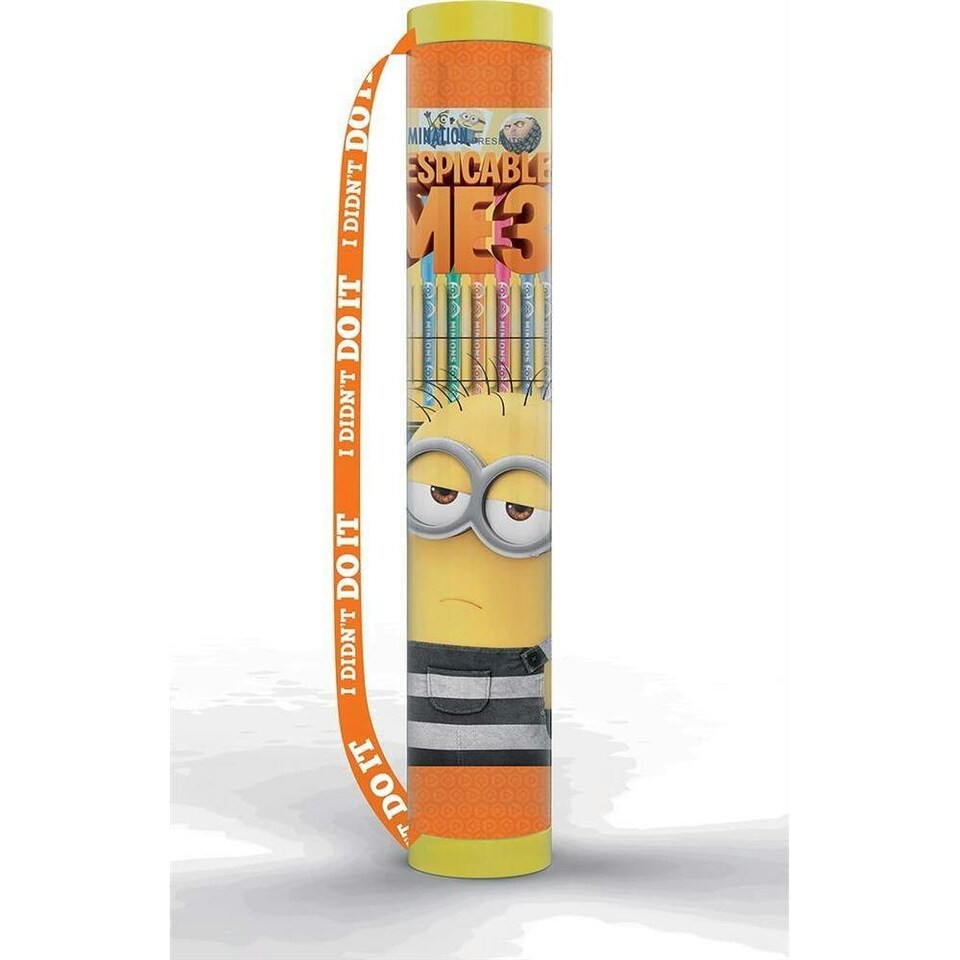image 1 of Despicable Me 3 Act Sticker Tube