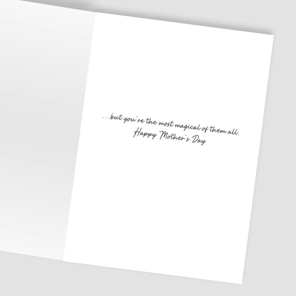 image 1 of Mums are Magic Future's Looking Bright! Contemporary Mother's Day Card