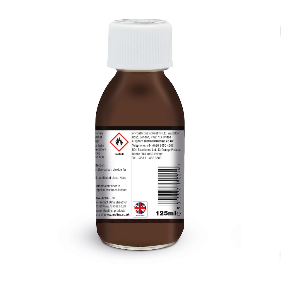 image 1 of Rustins Button Polish Traditional Polish High Gloss Finish 125ml