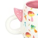 image 4 of Funky Fungi Print Mug with Mushroom Handle