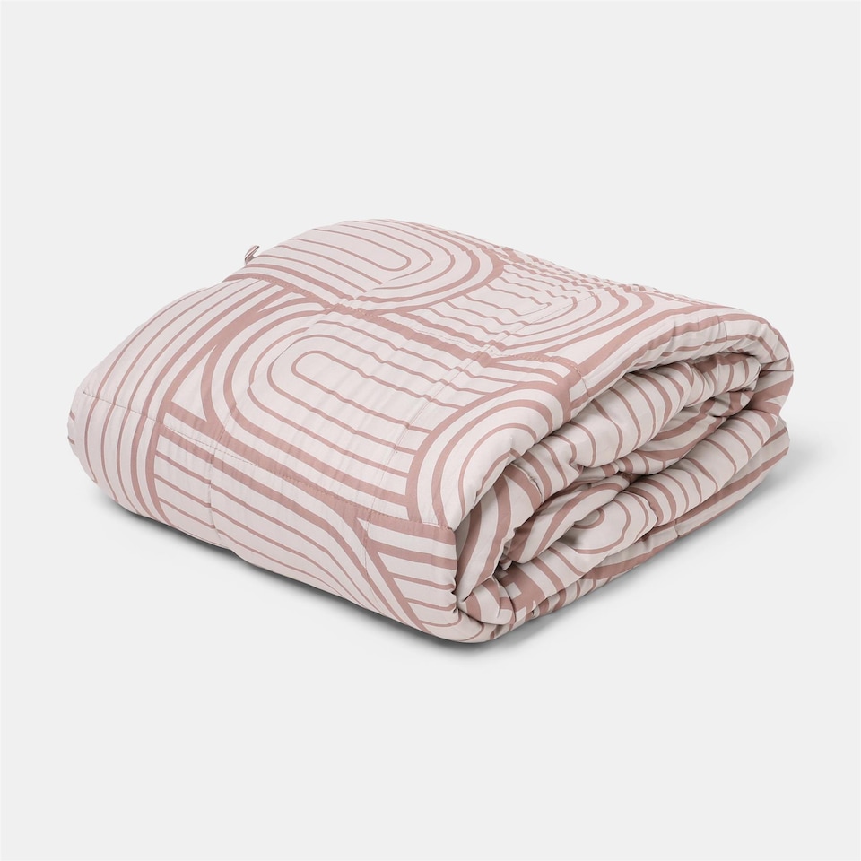 image 1 of OHS Arches Print 8kg Sensory Weighted Blanket Sleep Therapy