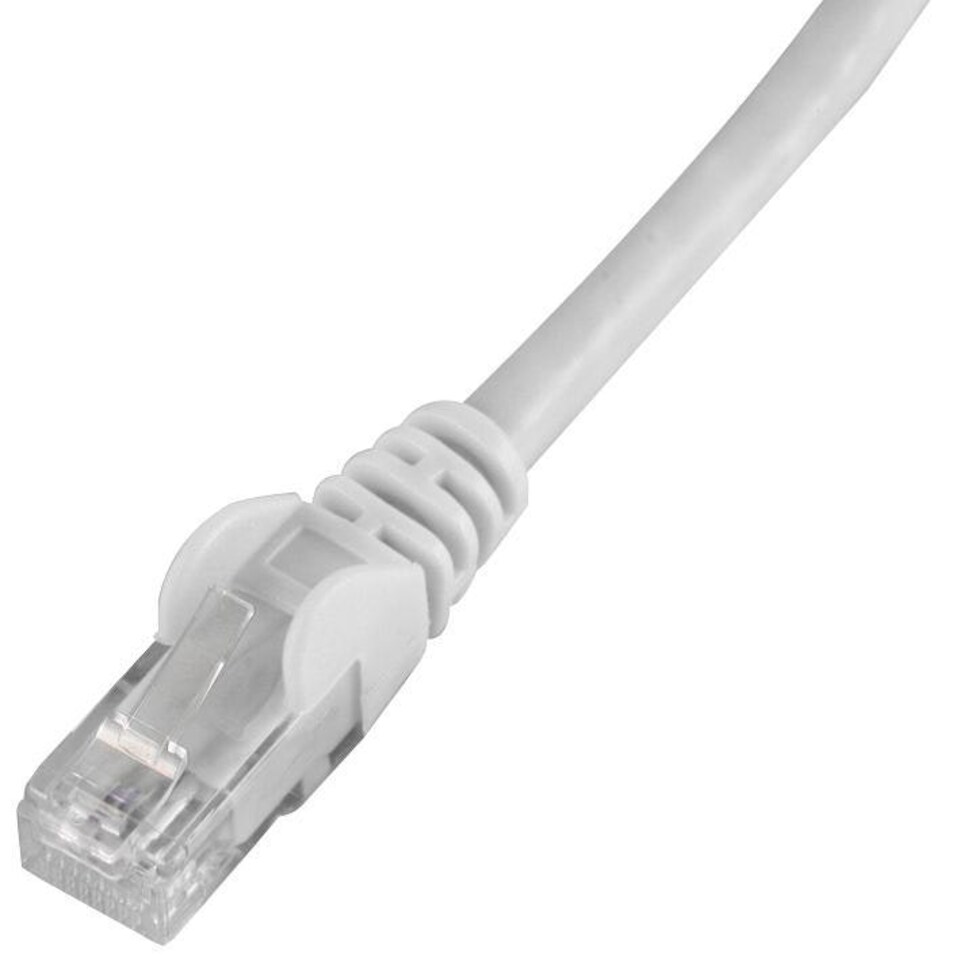PRO SIGNAL - Snagless Cat6 UTP LSOH Ethernet Patch Lead, White 10m