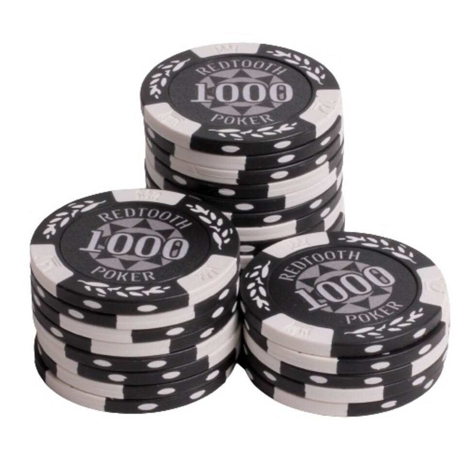 image 1 of Redtooth Poker 14g Casino Quality Poker Chips - Pack of 25 - Various Denominations | Yellow