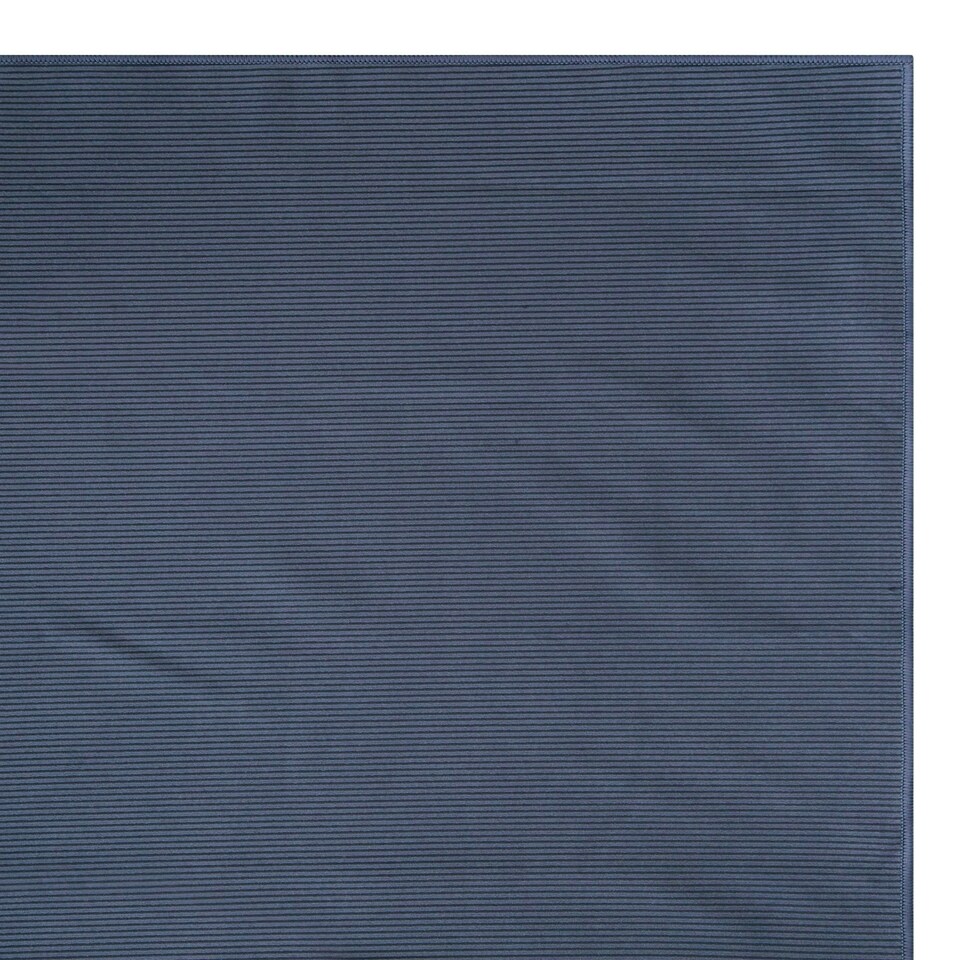 image 1 of Mountain Warehouse Giant Ribbed Towel Compact Travel Swimming Gym Accessory Blue | Navy | One size