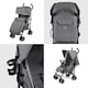 image 5 of Discovery Max Pushchair - 6 Months to 22kg (Approx. 4 Years*), Lightweight & Compact, UPF 50+ Hood, Luxury Footmuff, Cup Holder & Rain Cover (Graphite Grey)