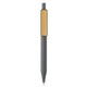 image 1 of XD Collection Bamboo Rollerball Pen - Grey - 14cm x 1.1cm