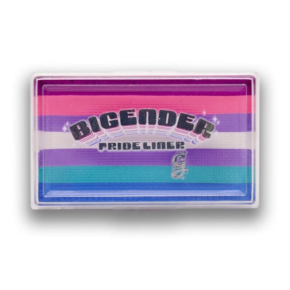 image 1 of Pride Liner - Bigender - Glisten Cosmetics Multi