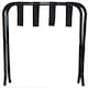 image 4 of Harbour Housewares Folding Metal Luggage Rack - Black | Black | Black