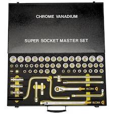 1/2"Sq Dr Socket Set Af-Mm-Ww - 15372