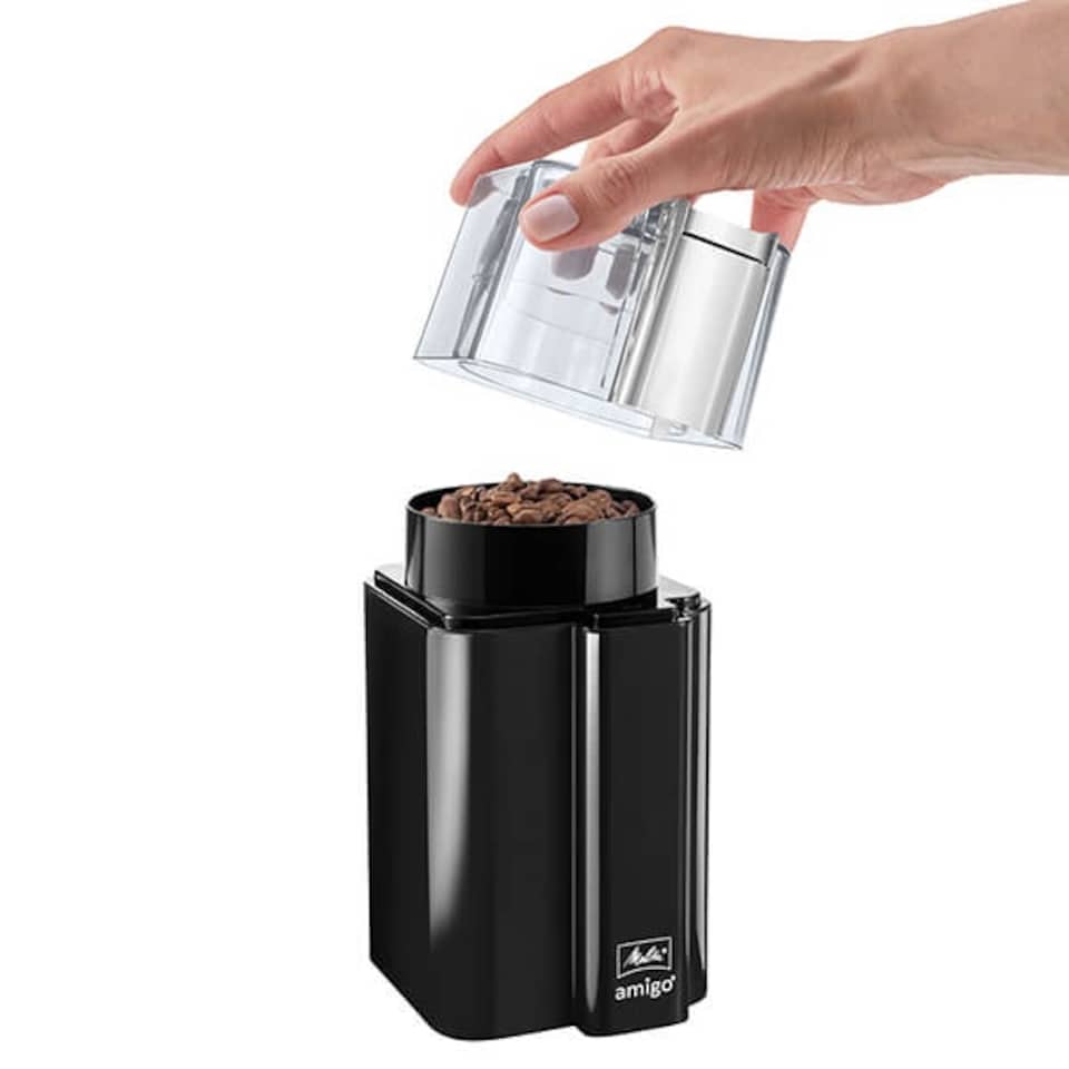 image 1 of Melitta Amigo Coffee Grinder Black 1029-01